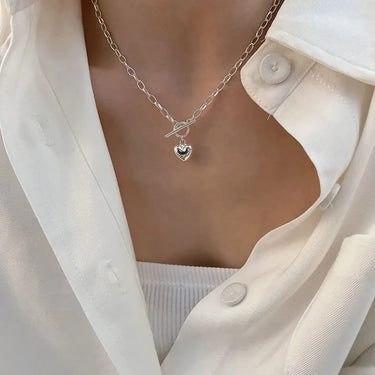 Trendy Elegant Vintage OT Buckle Design Necklace